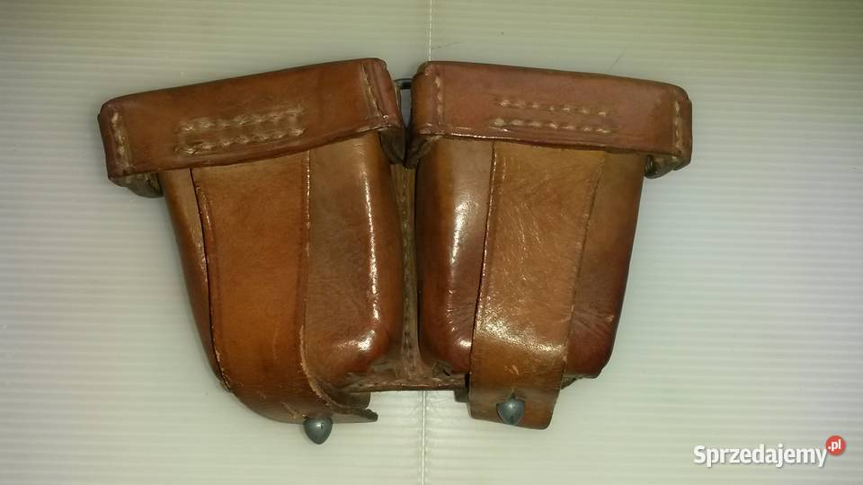 ORYGINALNA POLSKA ŁADOWNICA MOSIN SKÓRZANA Poznań