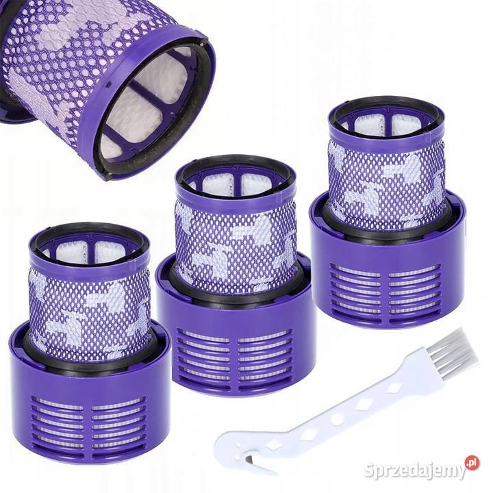 Zestaw Filtrów HEPA do Dyson V10 3 Sztuki Osprzęt do odkurzaczy Ludźmierz sprzedam