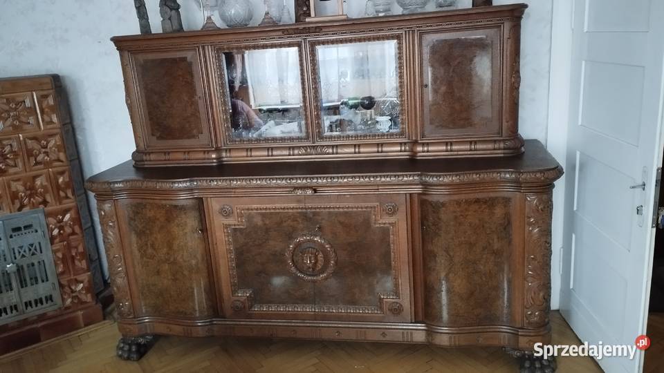 Piękny komplet do jadalni antyk śląskie Zabrze