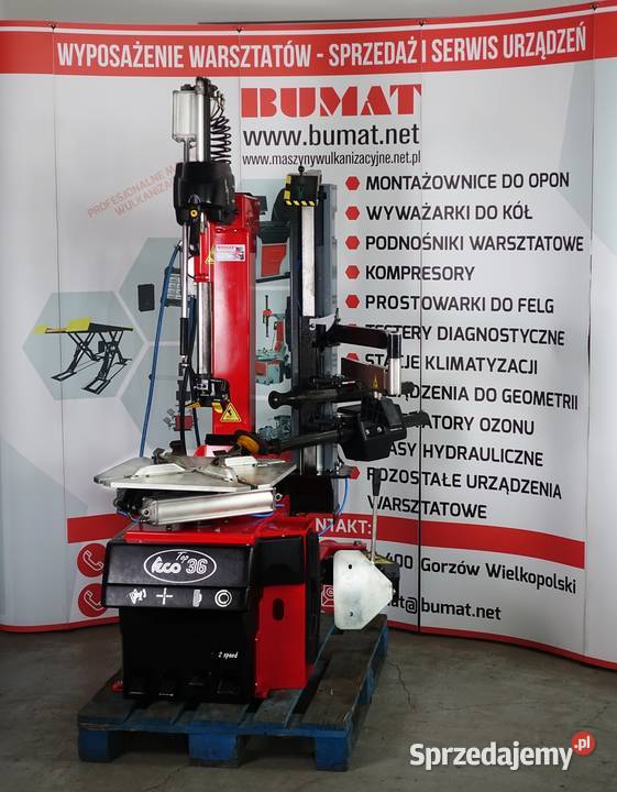 Profesjonalna Włoska montażownica do opon Teco Gorzów Wielkopolski sprzedam