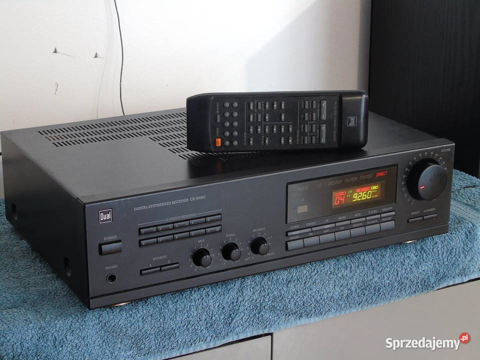 Amplituner Dual CR900 pilot mocny i sprawny Jasło