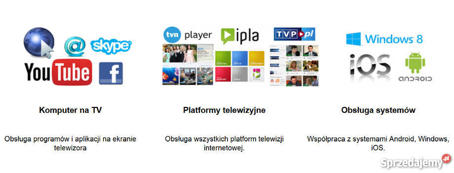 SMART TV BOX Overmax HOMEBOX 41 4K Android 8x15 Poznań