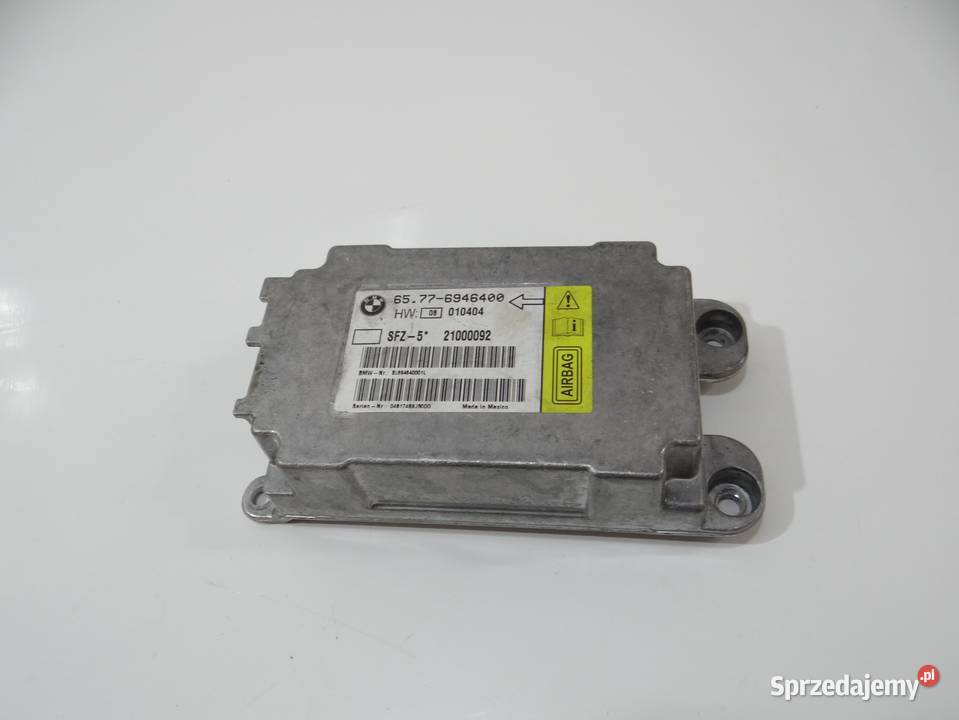 MODUŁ SENSOR AIRBAG PODUSZEK BMW E60 E61 6946400