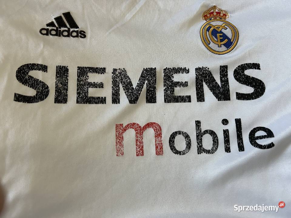 Vintage REAL MADRYT FC 2004 2005 adidas XL Wrocław