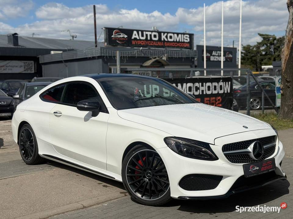 MERCEDESBENZ C300 COUPE AMG 2017 20 BENZYNA Częstochowa