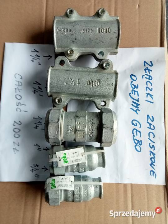Sprzedam złączki zaciskowe GEBO5 20000 Bąków