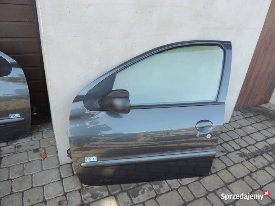 DRZWI LEWY PRZÓD PEUGEOT 206 PLUS HB 5D KOLOR Nowy Sącz