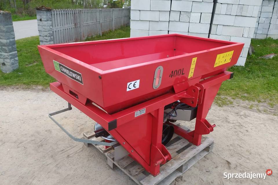 Rozsiewacz do nawozu 2talerzowy GRASSROL 400L