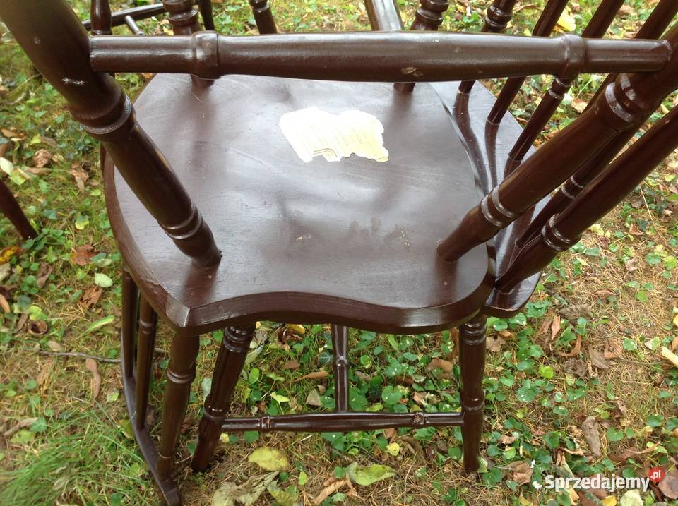 Krzesła Gięte KING EDWARD typ 983 Vintage 6 lata Nowa Sól