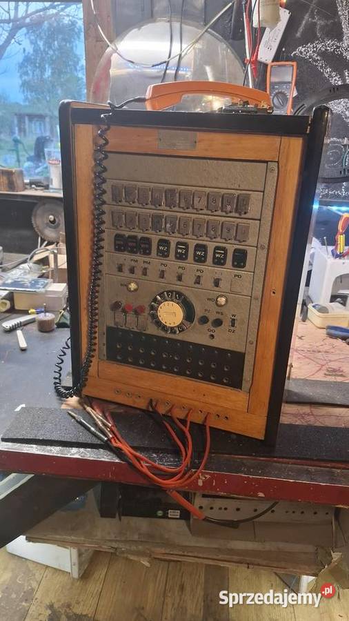 Zabytkowa centrala pulpit telefoniczny CB20 z opolskie Namysłów
