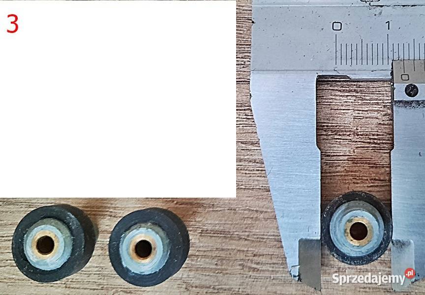 Rolki podkładki do gramofonu magnetofonu dawna Ostrów Wielkopolski