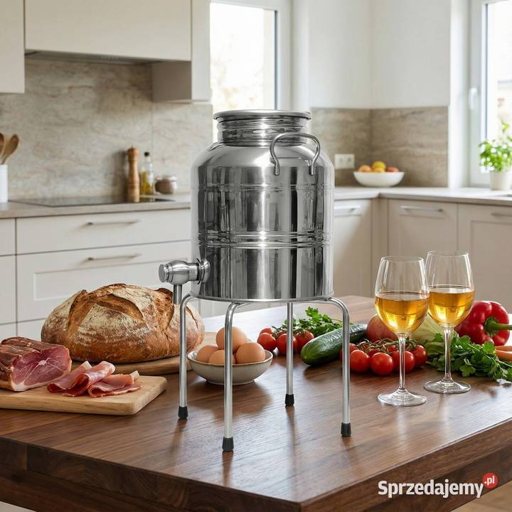 Antałek beczułka Bańka Beczka ze stali