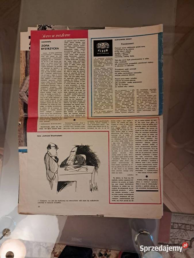 Czasopismo z prlu zwierciadło maj 1975 roku Stan Sandomierz