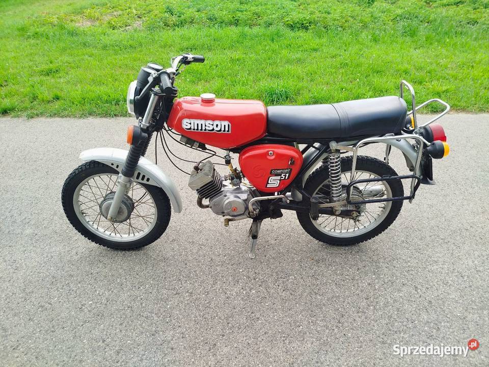 Simson S51 z 1986 roku 4 biegowy zarejstowany Radomsko sprzedam