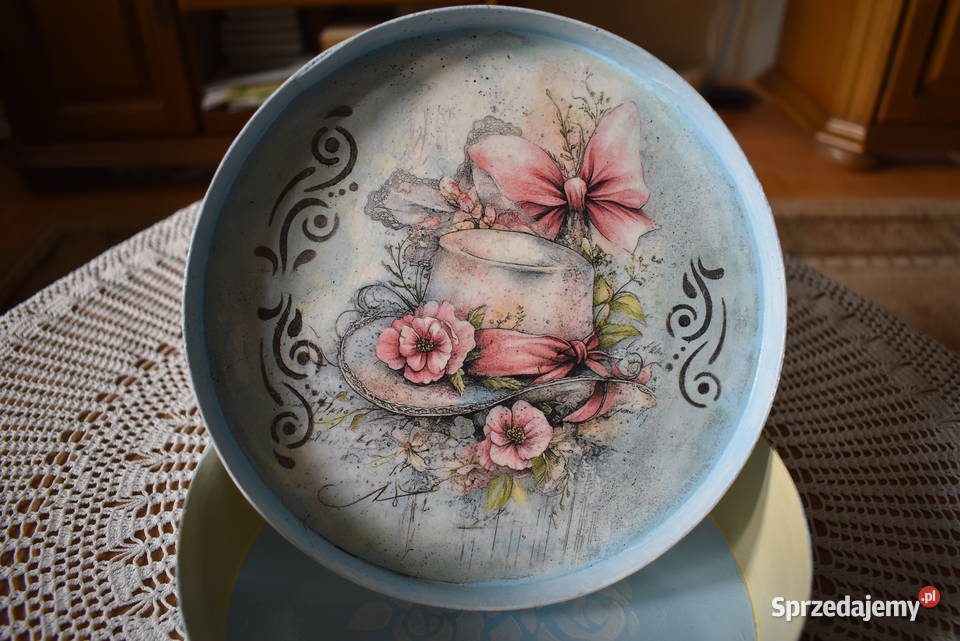 Pudełko rękodzieło decoupage mazowieckie Warszawa