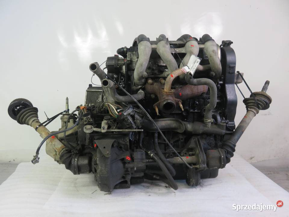 SILNIK SKRZYNIA PEUGEOT 206 19 D WJY KOMPLETNY