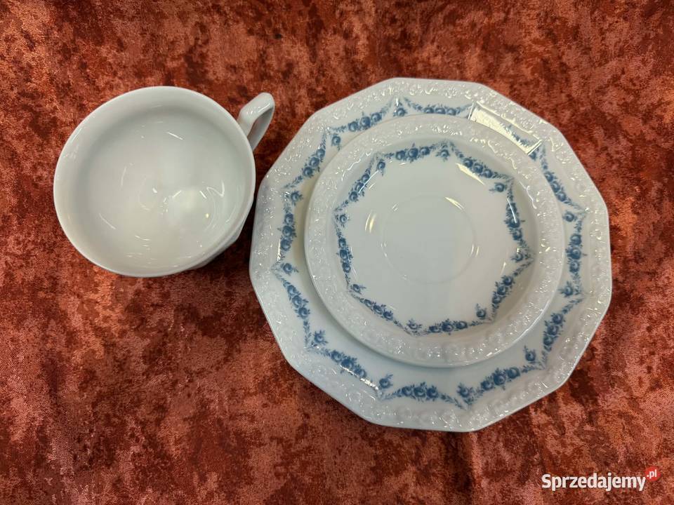 Filizanka Rosenthal Maria Rosenkante blau Kielce