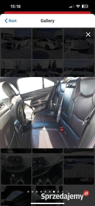 Cadillac c4 wersja sport napęd 4X4 235 koni Oława