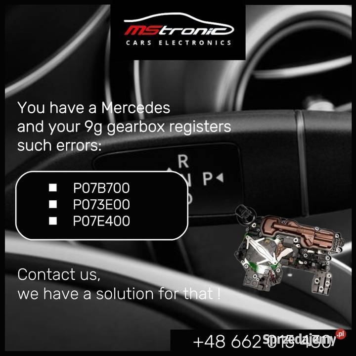 9G tronic P07B7 P073E P07E4 P07B700 P073E00 Gdańsk