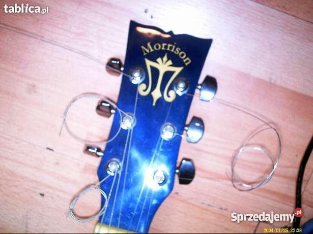 Gitara elektroakustyczna Morrison kujawsko-pomorskie Golub-Dobrzyń sprzedam