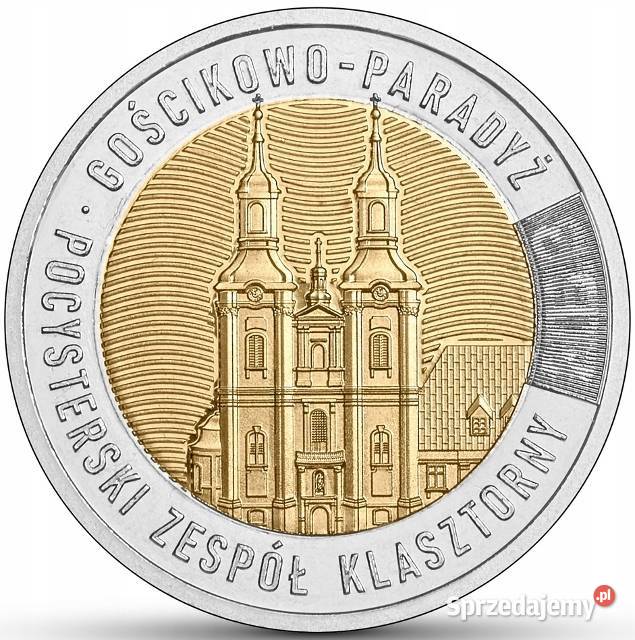 Monety 2023 5 złotych worek bankowy 100 Warszawa