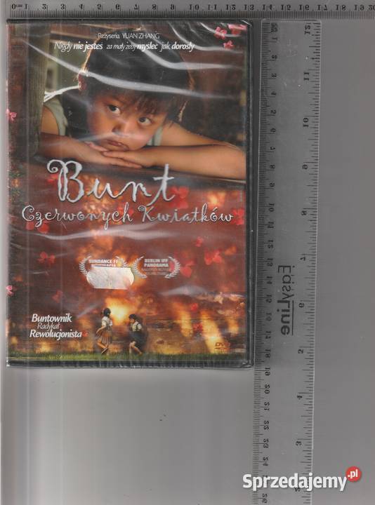 Bunt czerwonych kwiatków płyta DVD Filmy Pruszków