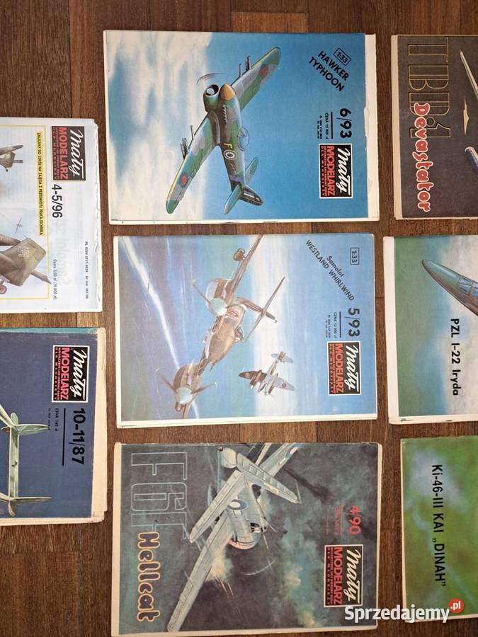 Mały Modelarz zestaw 11 APACHE BETTY IRYDA DINAH Bielsko-Biała