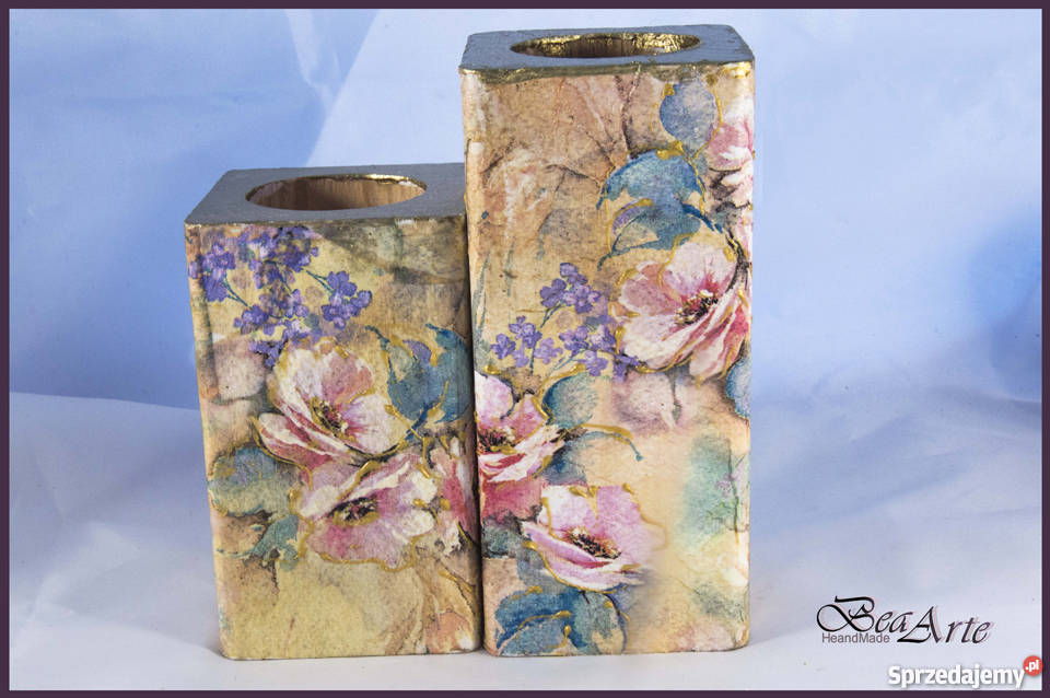 ŚWIECZNIK ŚWIECZNIKI ZAPACHOWE RĘKODZIEŁO Łysa Góra