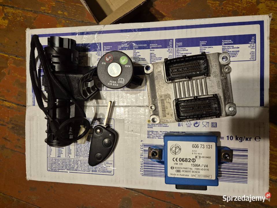 Alfa 156 zestaw startowy silnika 25 V6 dolnośląskie Mirków