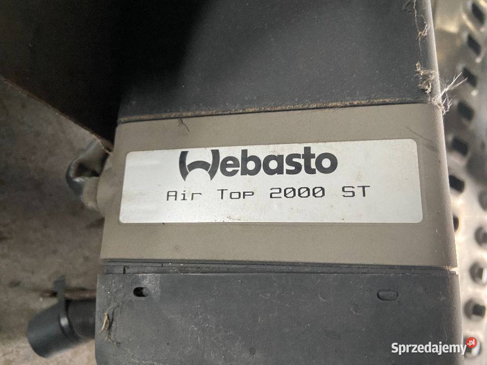 Ogrzewanie Postojowe Webasto AIRTOP 2000 ST 2KW ciężarowe Maszewo