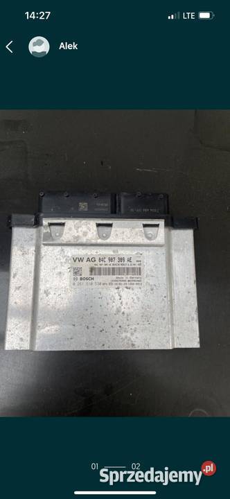 Sterownik 04C907309AE 0261S10530 VW Skoda Bosch osobowe warmińsko-mazurskie Morąg