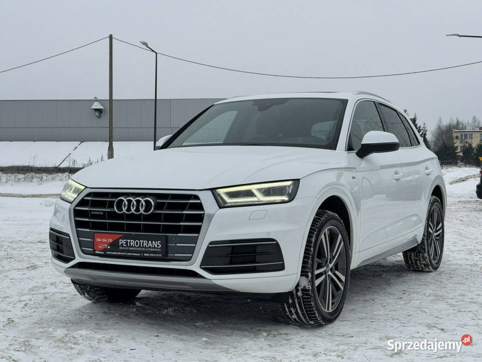 Audi Q5 20 TDI 190 FULL LED SLINE Quattro światła przeciwmgielne Mrągowo