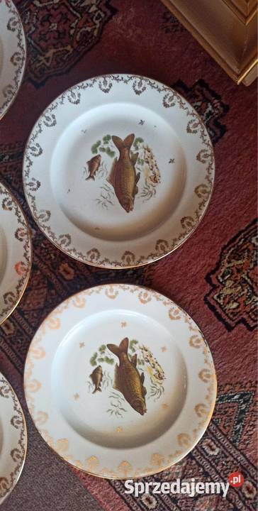 Talerz do ryb Limoges Francja Ze znamienitej Gdańsk sprzedam