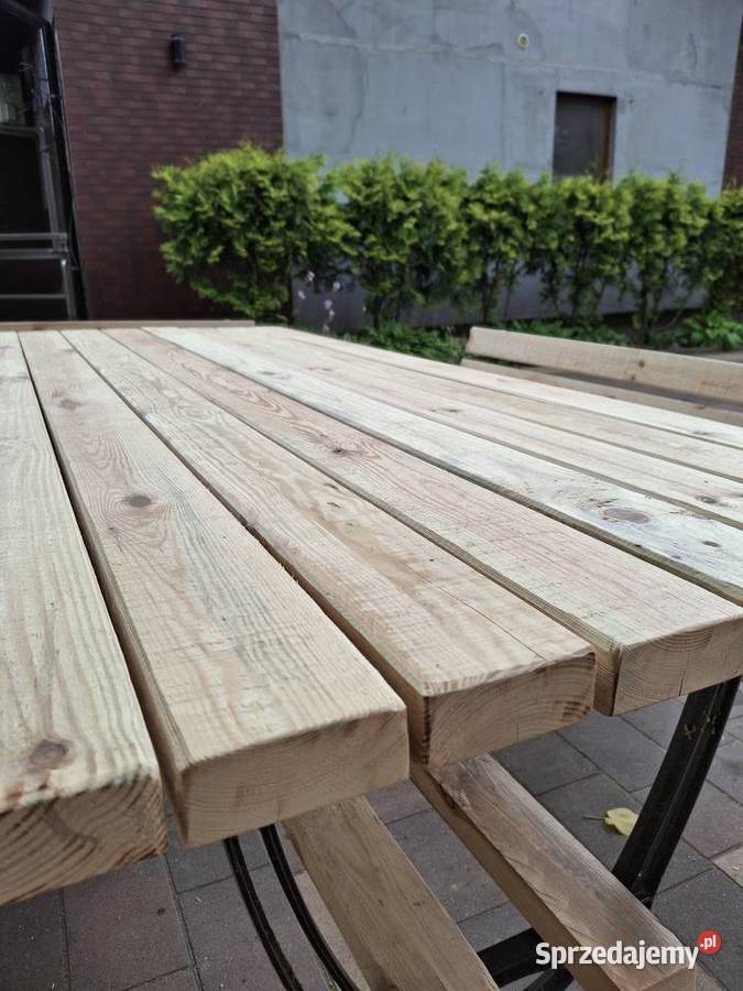 Ławka ogrodowa solidna Dąbrowa