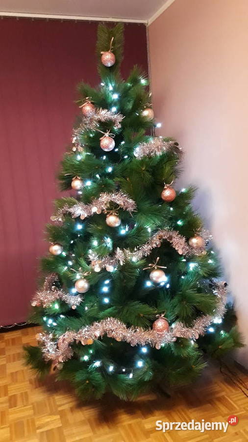 40 bombki choinkowe różowe i srebrne 2 rolki Boże Narodzenie Warszawa