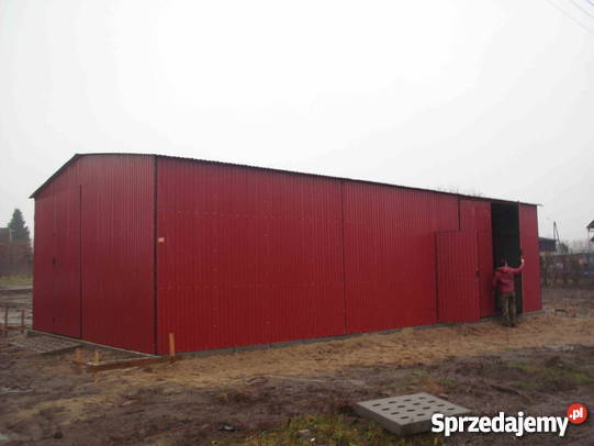 Garaż Blaszany Garaże Blaszane Producent Każdy Skierniewice