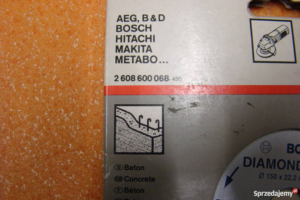 Tarcza diamentowa BOSCH fi 150 Professional Plus Bielsko-Biała