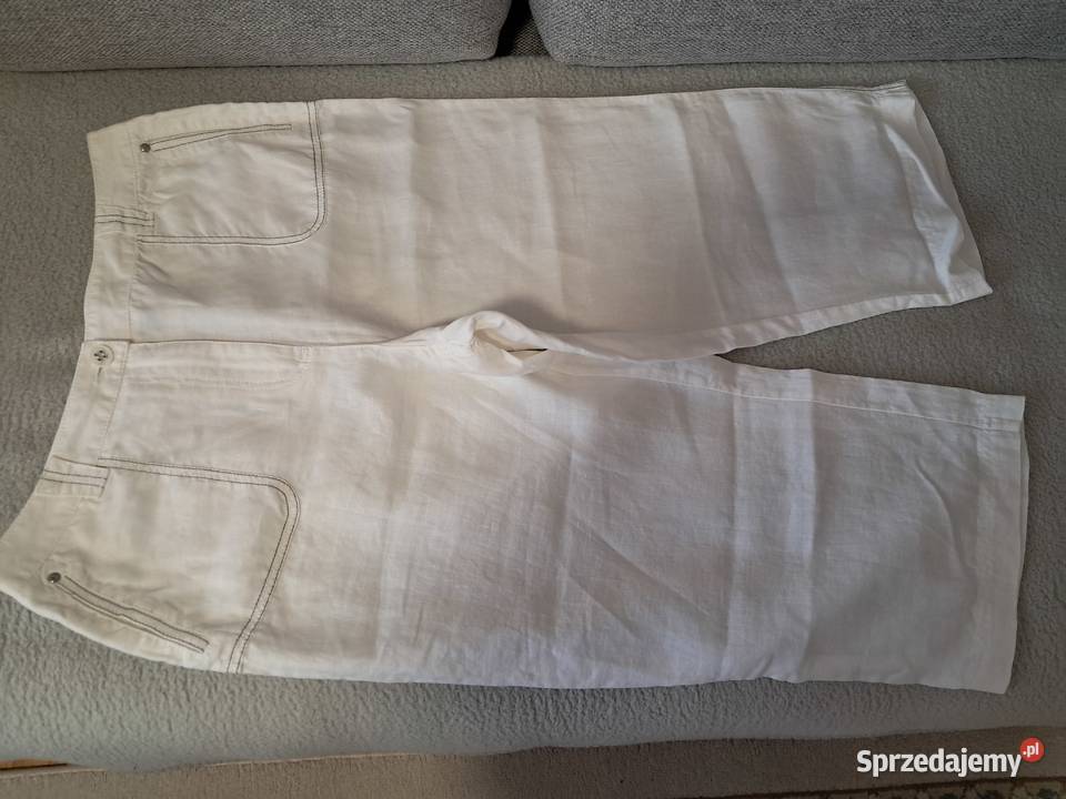 Spodenki damskie rybaczki białe Canda do Rozmiar 42(XL) Spodnie