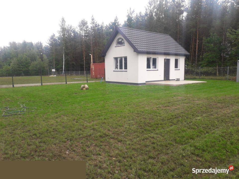 Działka budowlana 1200 m z nowym domem Leontyna