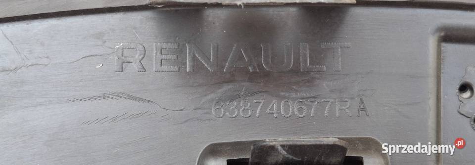 RENAULT AUSTRAL LISTWA NAKŁADKA BŁOTNIKA PRAWY