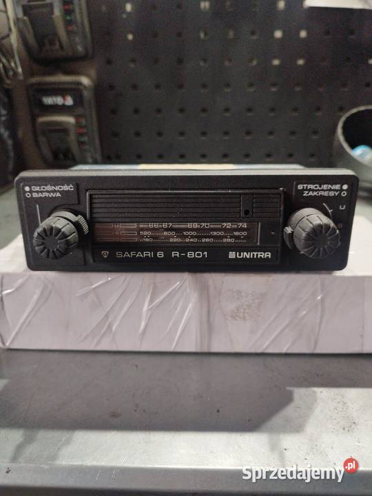 Radio UNITRA safari 6 R801 Głośniki UNITRA Pozostałe Szczecin