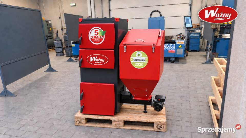 Kocioł piec co na groszek 35kW do 350m2 żeliwny Konin