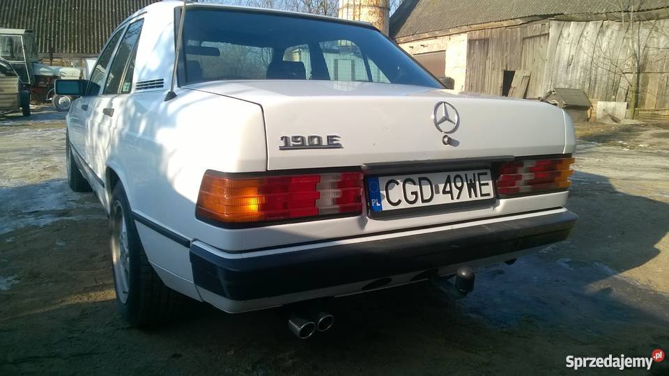 Mercedes 190 W201 1988 20 benzynalpg Ciechocin sprzedam