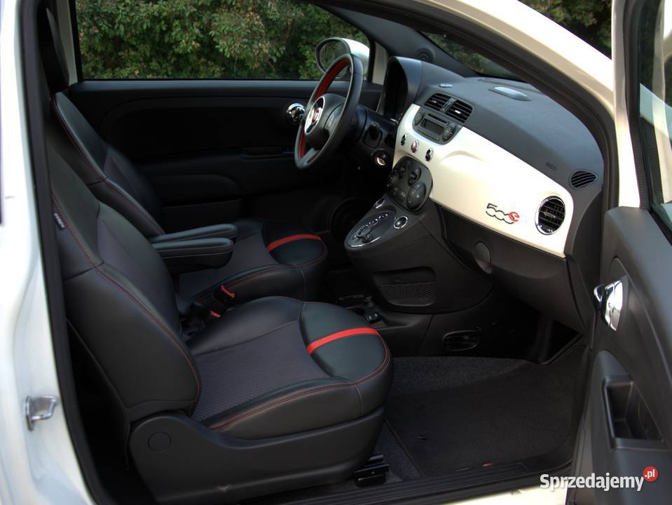 Fiat 500e Biała perła BEZWYPADKOWY orgprzebieg ESP Rzeszów