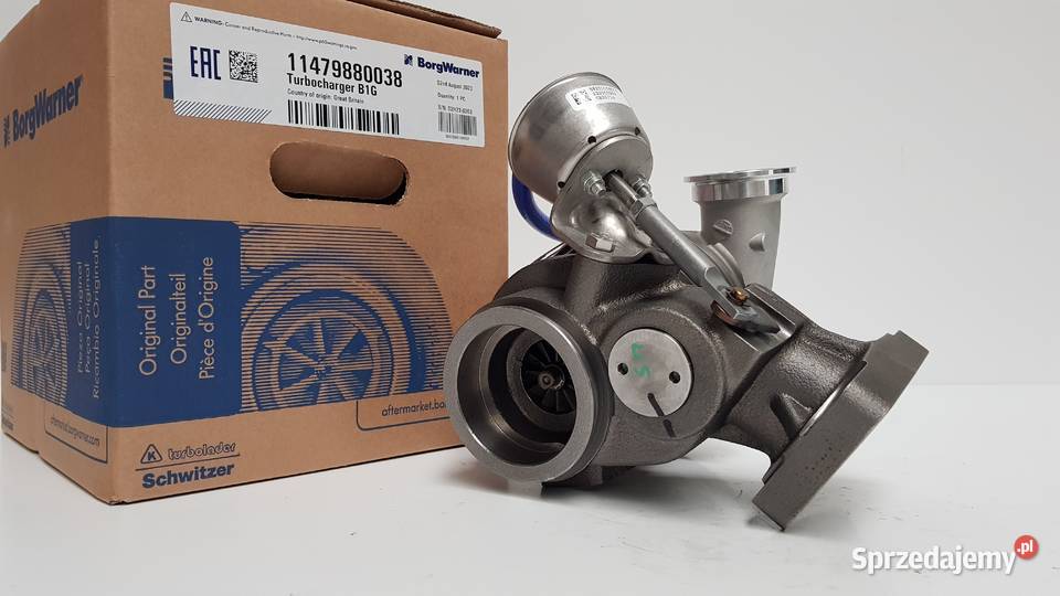 Nowa turbosprężarka BorgWarner KKK 11479880038 Siedlce sprzedam