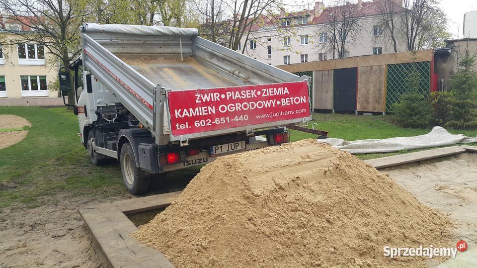 PIASEK do PIASKOWNICY transport Wywrotkami 05 27 Poznań
