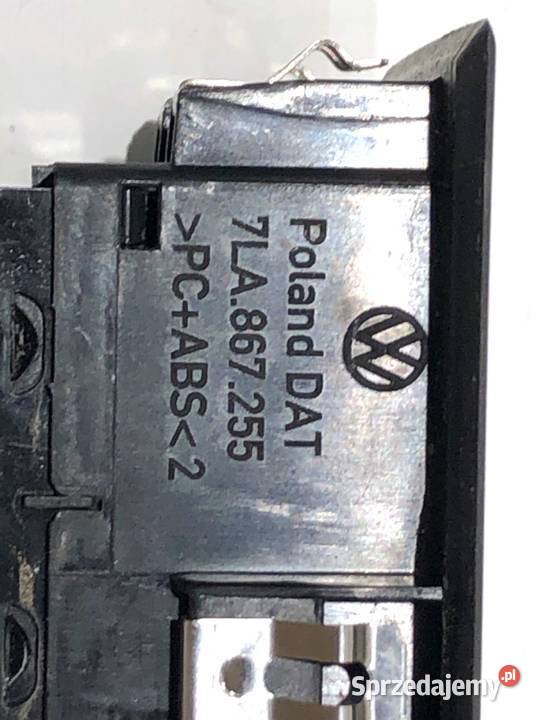 PRZEŁĄCZNIK SZYB VW TRANSPORTER T6 7LA867255 Bus Mechanizmy opuszczania szyb