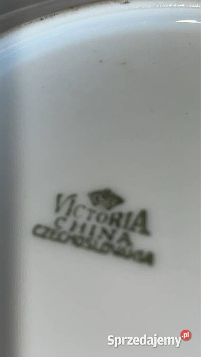 Patera czeska porcelana z manufaktury Victoria Porcelana i szkło