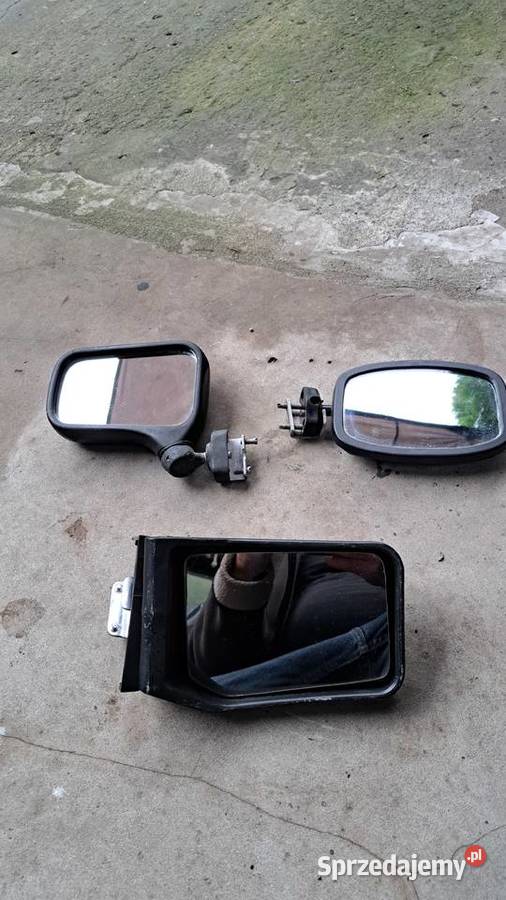 Lusterka wewnętrzne Fiat 126p125p Lusterka wewnętrzne Leszno sprzedam