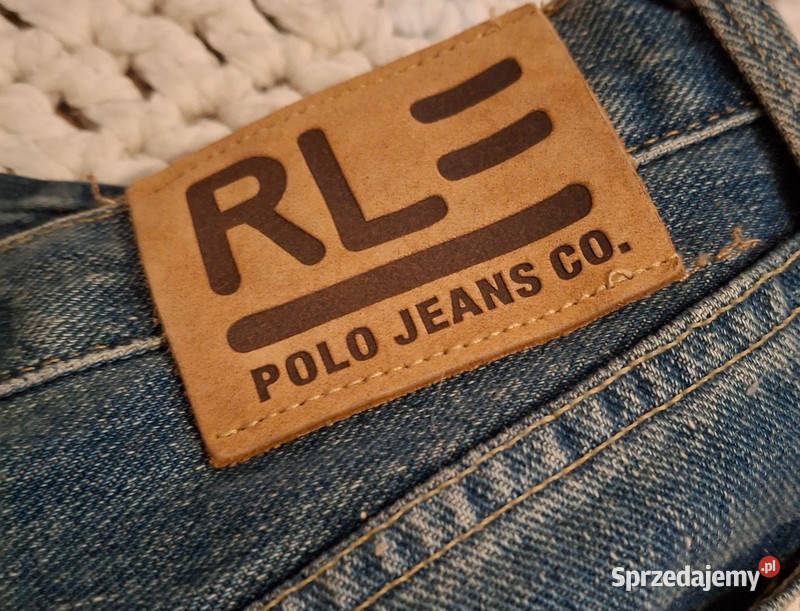 Vintage jeansy Ralph Lauren Polo Jeans Company niebieski Zielona Góra